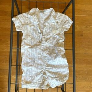 Janie and Jack button-down onesie size 18 to 24 months